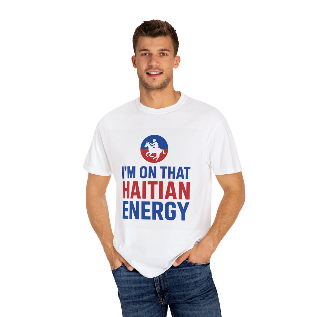 Haitian Energy Statement Tee Power, Pride, and Resistance